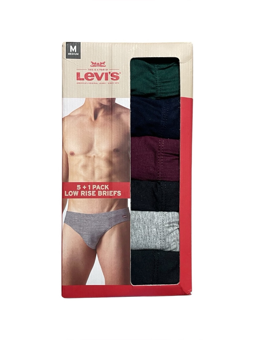 Levi’s Low Rise Briefs 5 + 1 Pack